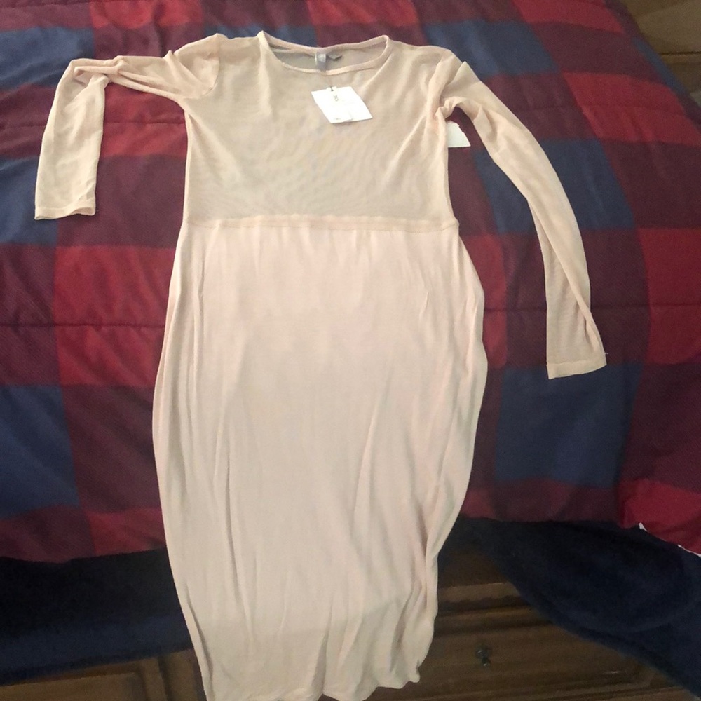 Midi mesh dress